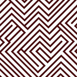Modern Interlocking Chevron Stripes with Metallic Highlights(Brown)