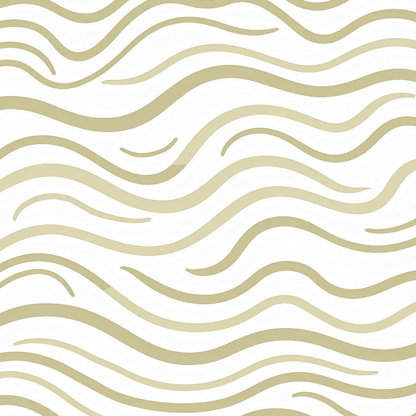 Heavenly Abstract Wave Textured (Beige) - ODIKA
