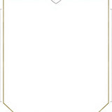 Versatile Elegant Bordered Textile With Refined Sophisticated Detailing (Gold)