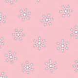Magical Wonderland Snowflake Celebration Motif(Pink)
