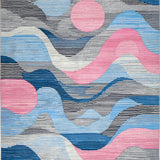 Modern Artistic Tiled Motif(Gray)