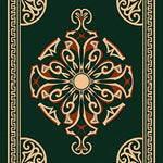 Celtic Knot Design with Traditional Interlocking (Green) - ODIKA