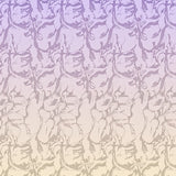 Dreamy Ombre Mist with Interlocking Swirl Motifs(Purple)