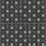 Winter Wonderland Snowflake Medallion Design Area(Black)