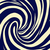 Swirling Vortex Contemporary Design Modern Boho (Blue)