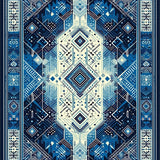 Fluffy Bedside for Cozy Living(Blue)