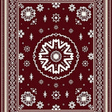 Festive Snowflake Wonderland Holiday Pathway Decoration(Red)