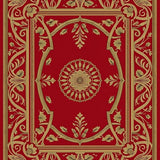 Winterberry Floral Scrollwork Accent(Red)