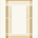 Bordered Geometric Area Showcasing Subtle Striated Lines and Beige Hues(Beige)