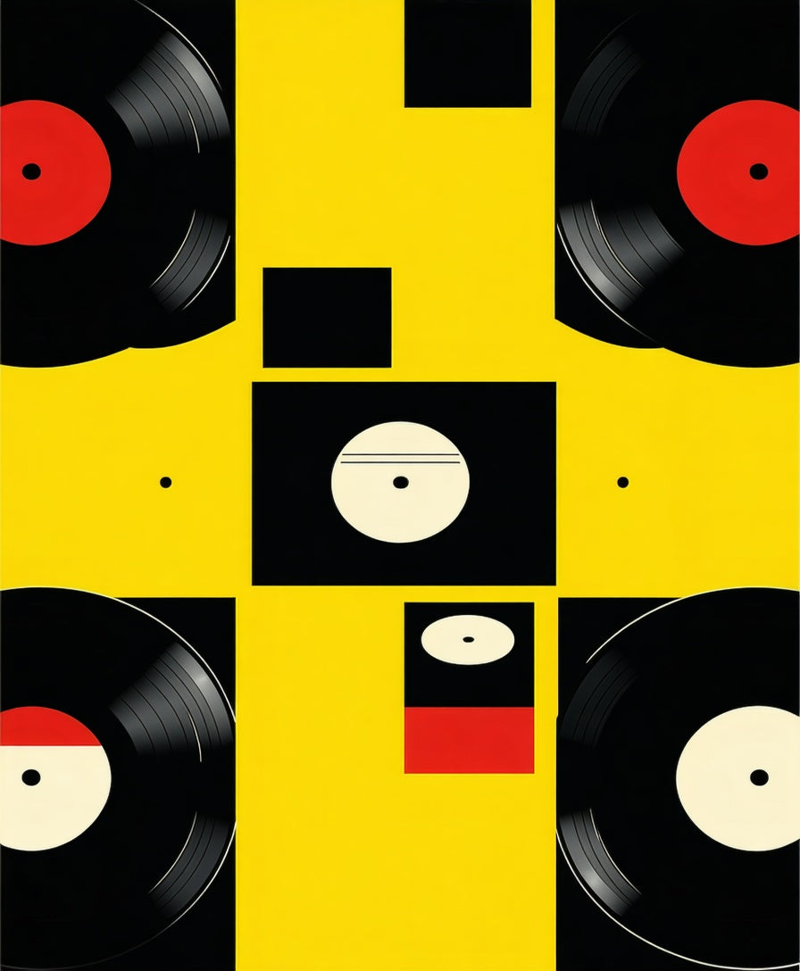 Vinyl Record Accent(Black) - ODIKA