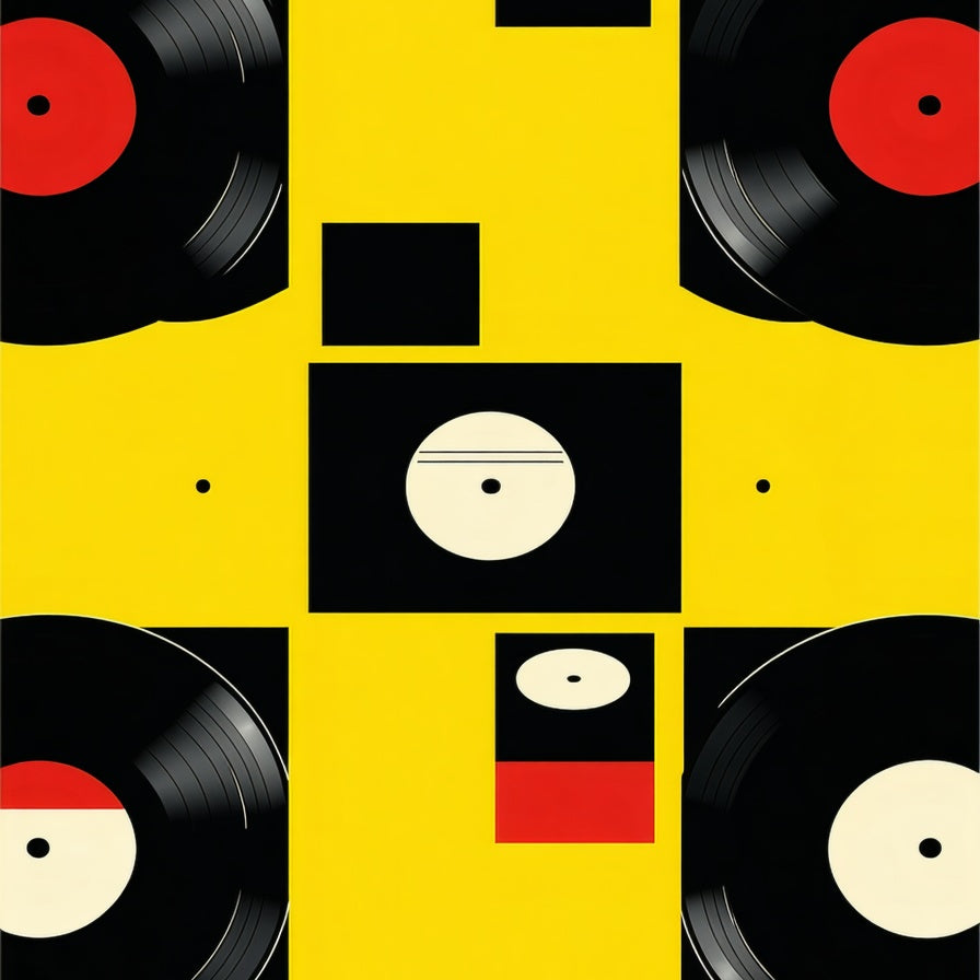 Vinyl Record Accent(Black) - ODIKA