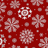 Festive Snowflake Wonderland Holiday Floor Covering(Red)