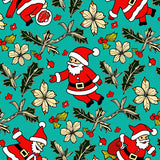 Jolly Santa Claus Holiday Doorway Seasonal Welcome Design(Red)