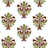 Heritage Damask Elegant Foliage(Brown)