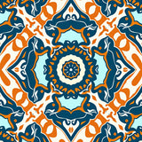 Tropical Conch Shell with Sand Dollar Accents(Orange)