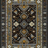 Ethnic Motif with Earthy Elegance(Black)