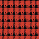 Country Gingham Crisscross Lattice Harvest Festival Accessory(Red)