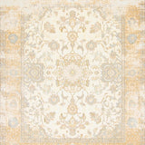 Elegant Heirloom Area Vintage Charm Medallion Design Creamy Beige(Beige)
