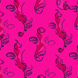 Luxurious Velvet Swirl Decorative Accent With Stain Protection (Pink)