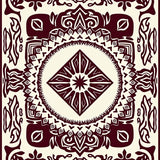 Native Stallion Ceremonial Totem Spirit Animal Design (Brown)