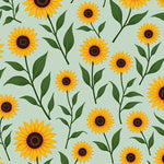 Enchanted Garden Blossom Abstract Artistic Sunflower (Yellow) - ODIKA