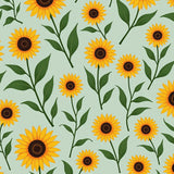 Enchanted Garden Blossom Abstract Artistic Sunflower (Yellow) - ODIKA