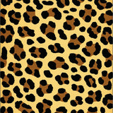 Patio Leopard Print Design Non Shedding(Beige)