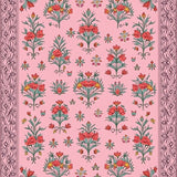 Heritage Filigree with Lattice Trellis and Wildflower Embellishments(Pink)