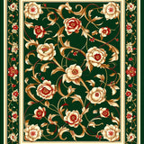 Striking Historic Floral Artistry(Green)