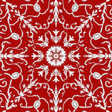 Holiday Kaleidoscope Snowdrift with Ornamental Details(Red)