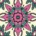 Weathered with Symmetrical Petal Framework (Pink) - ODIKA