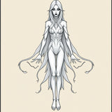 Haunted Nightmare Character Halloween Bath Absorbent(Beige)