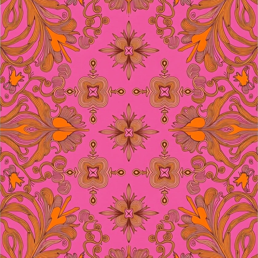 Exotic Enchanted Garden Avian Sanctuary Wonderland (Pink) - ODIKA