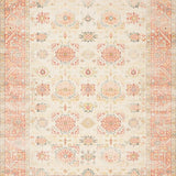 Desert Rose Faded Floral Geometric Southwest Inspired(Beige)