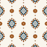 Modern Boho with Interlocking Motifs and Delicate(Brown)