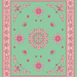 Classical Ornamental Jacquard Dynasty Treasure(Green)