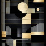 Stylish Minimalist Textured Visuals(Black)