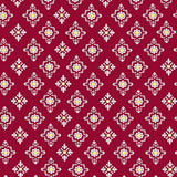 Magical Snow Crystal Collection With Luxurious Accent Trim(Red)