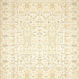 Beige Irregular Block Print Area Modern Art(Beige)