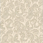 Leaf Vein with Interlaced Natural Shapes (Beige) - ODIKA
