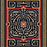 Ancient Mystique Labyrinth Artisan Dynasty Collection(Black)