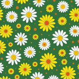 Sunshine Daisy Meadow Decorative(Green)