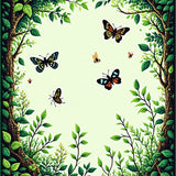 Rustic Charm with Plant(Green)