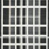 Linear Rhythm Woven Stripe Accent Graphic Decor(Gray)