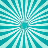 Sunburst Ombre Rays Elegant Sophisticated Minimalist Artwork(Teal)