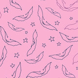 Haunting Nocturnal Creature Celestial Display Festive Accent(Pink)