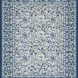 Vine Serenity Indoor Area Rug Coastal Rustic Easy Clean Accent(White)