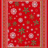 Festive Yuletide Accent Decorative Holiday Celebration(Red)