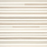 Beige Floor Mat with a Modern Minimalist Stripe Design(Beige)