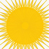Sun Burst Gradient Retro Playful Modern Artistic (Yellow)